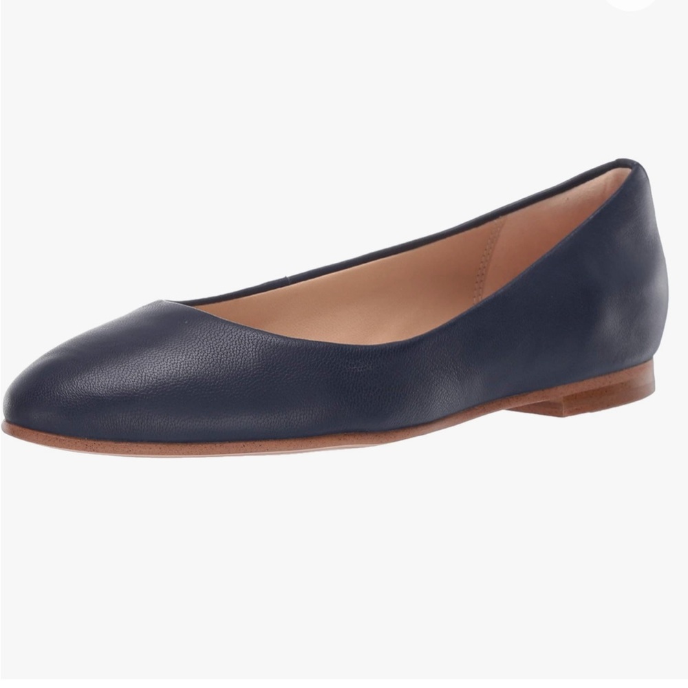Clarks Grace Piper Ballet Leather Flats - Picture 2 of 7